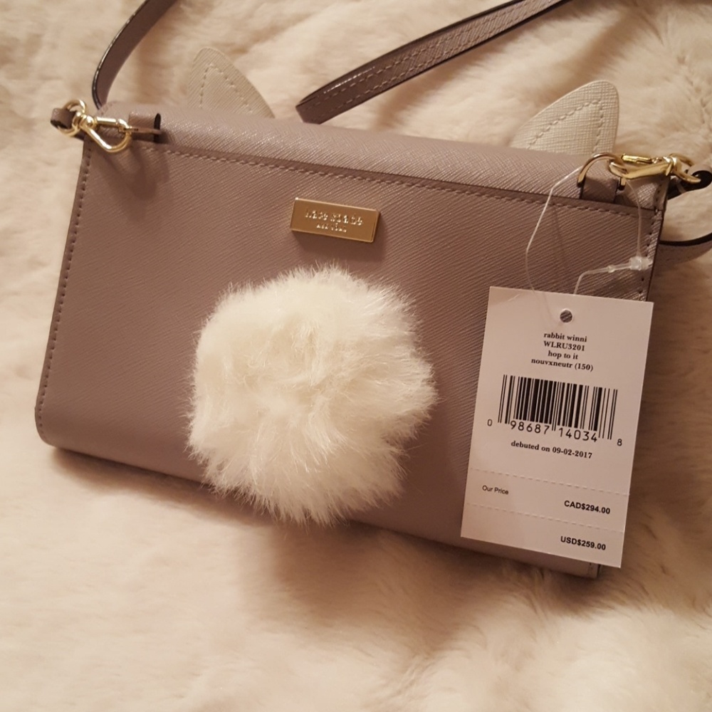 Kate Spade Rabbit Winni crossbody/clutch - Picture 4 of 7